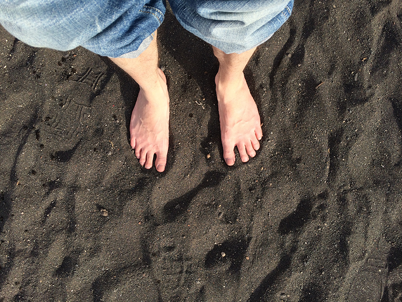 füße im sand